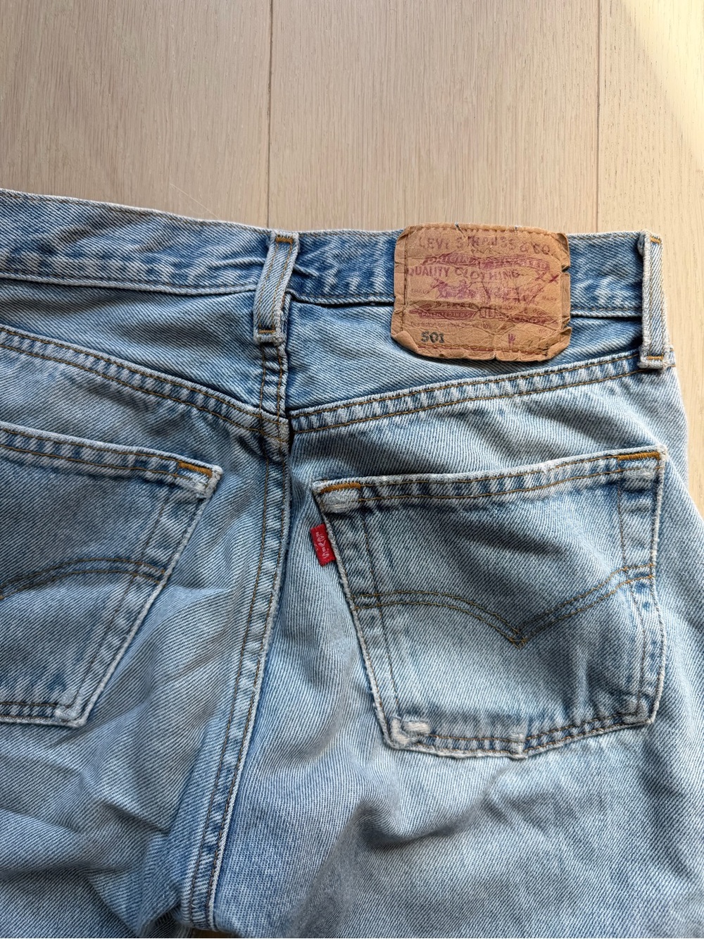 Levi's 501 Light wash Jeans